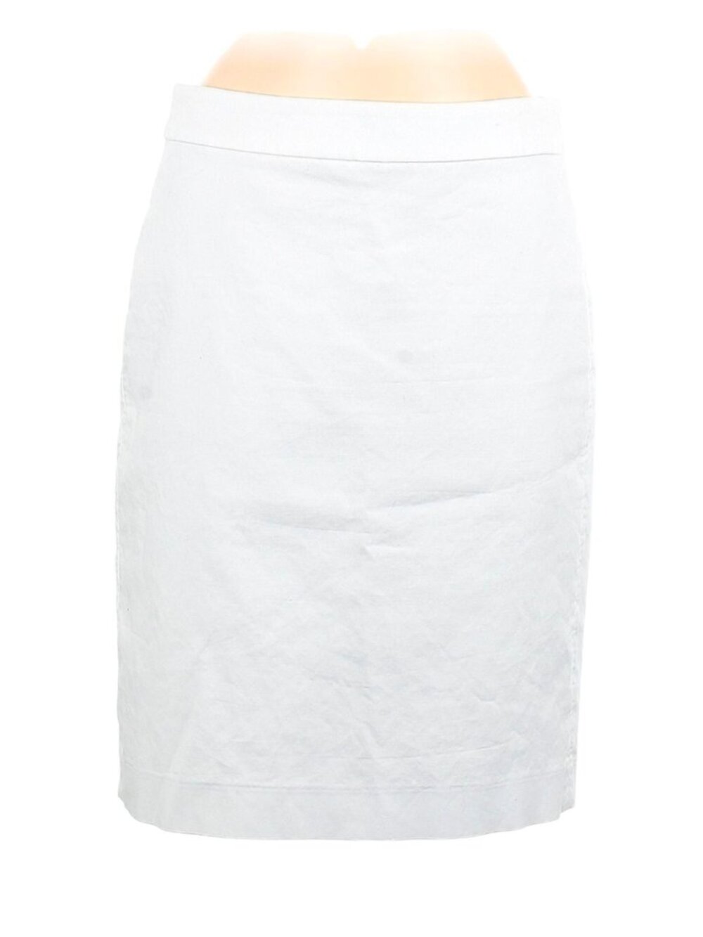 J. Crew white pencil skirt